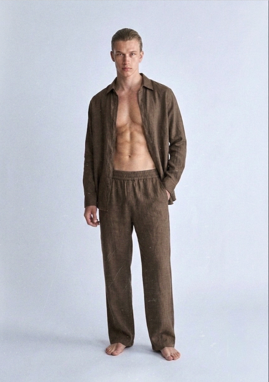 GOLDEN-BROWN SHIRT